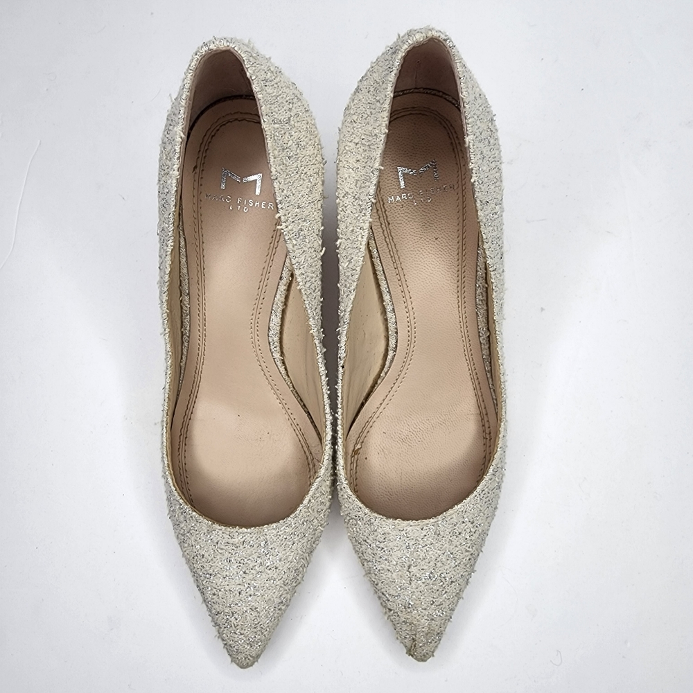 Marc Fisher Ltd Zala Block Heel Pointy Toe Pump/ … - image 5